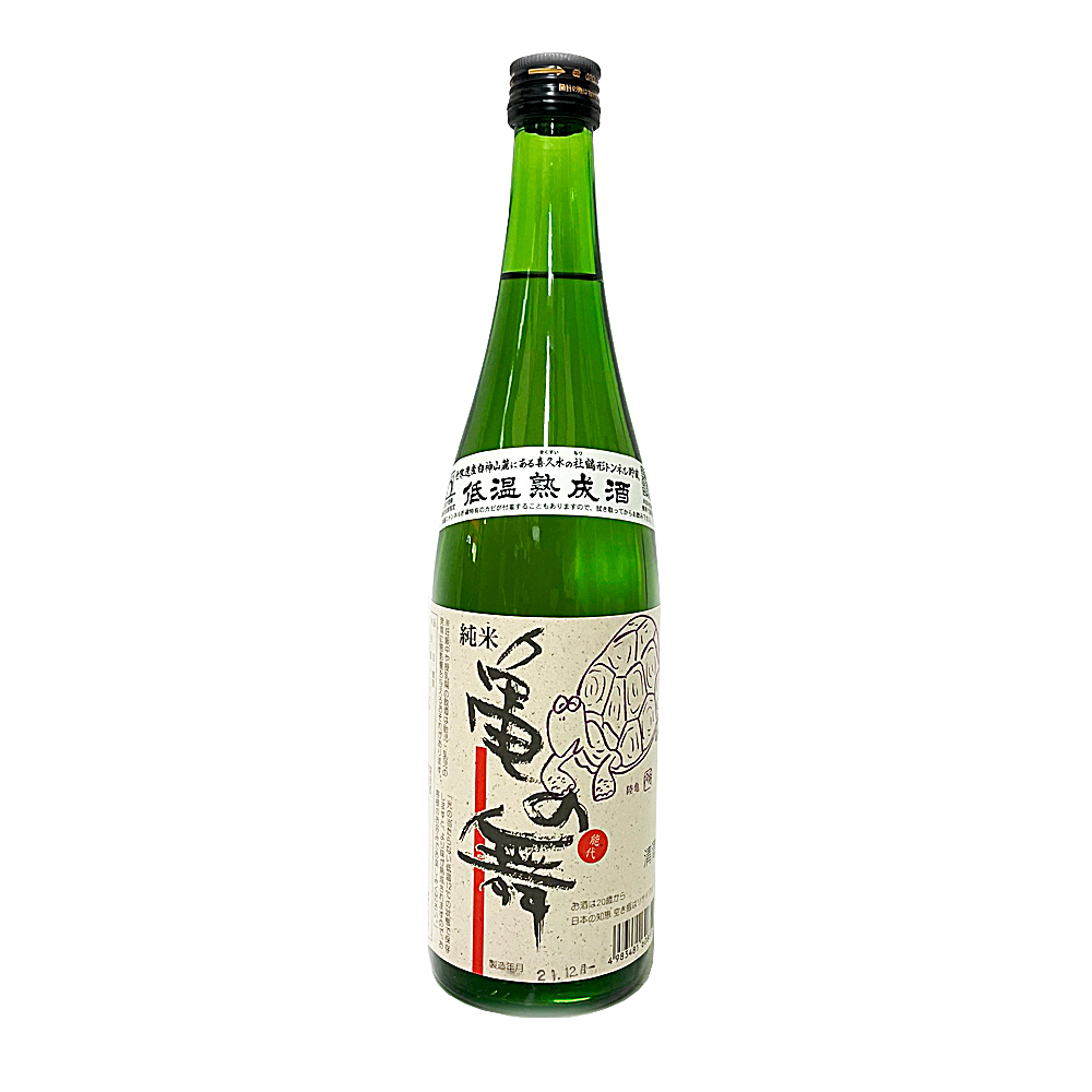 純米酒 亀の舞「陸亀」720ml | 幸せの酒 銘酒市川