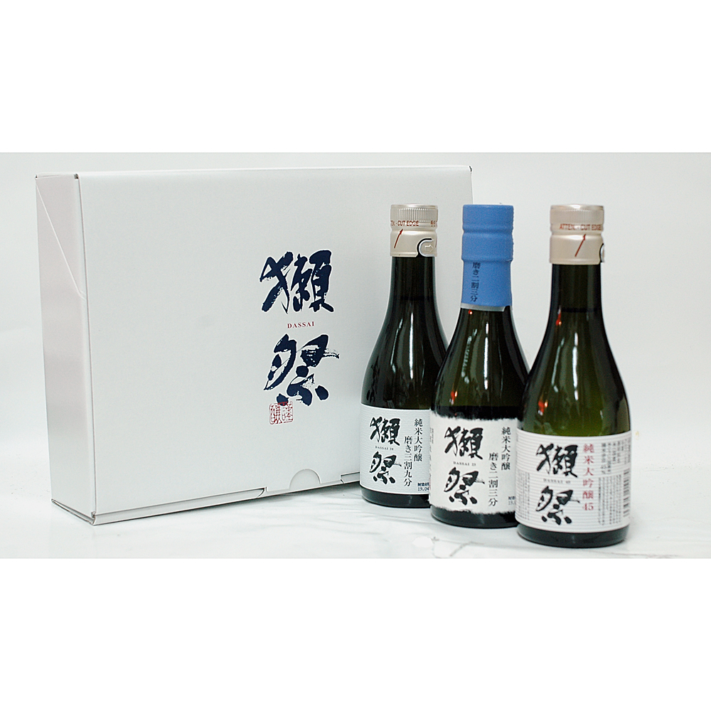 獺祭 おためしセット 180ml×3本(磨き23/39/45) | 幸せの酒 銘酒市川